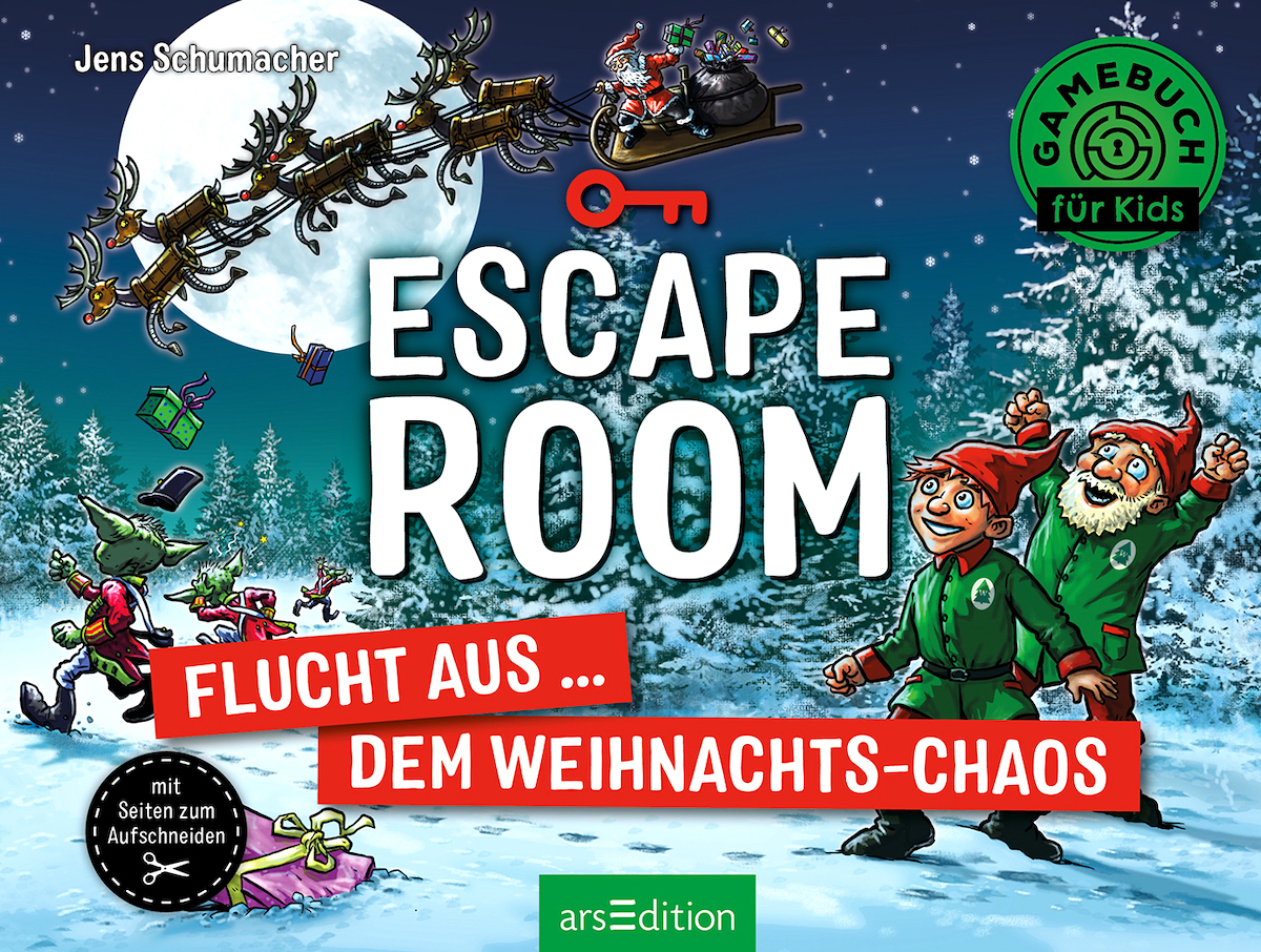 ESCAPE ROOM Flucht aus … dem WeihnachtsChaos Jens Schumacher